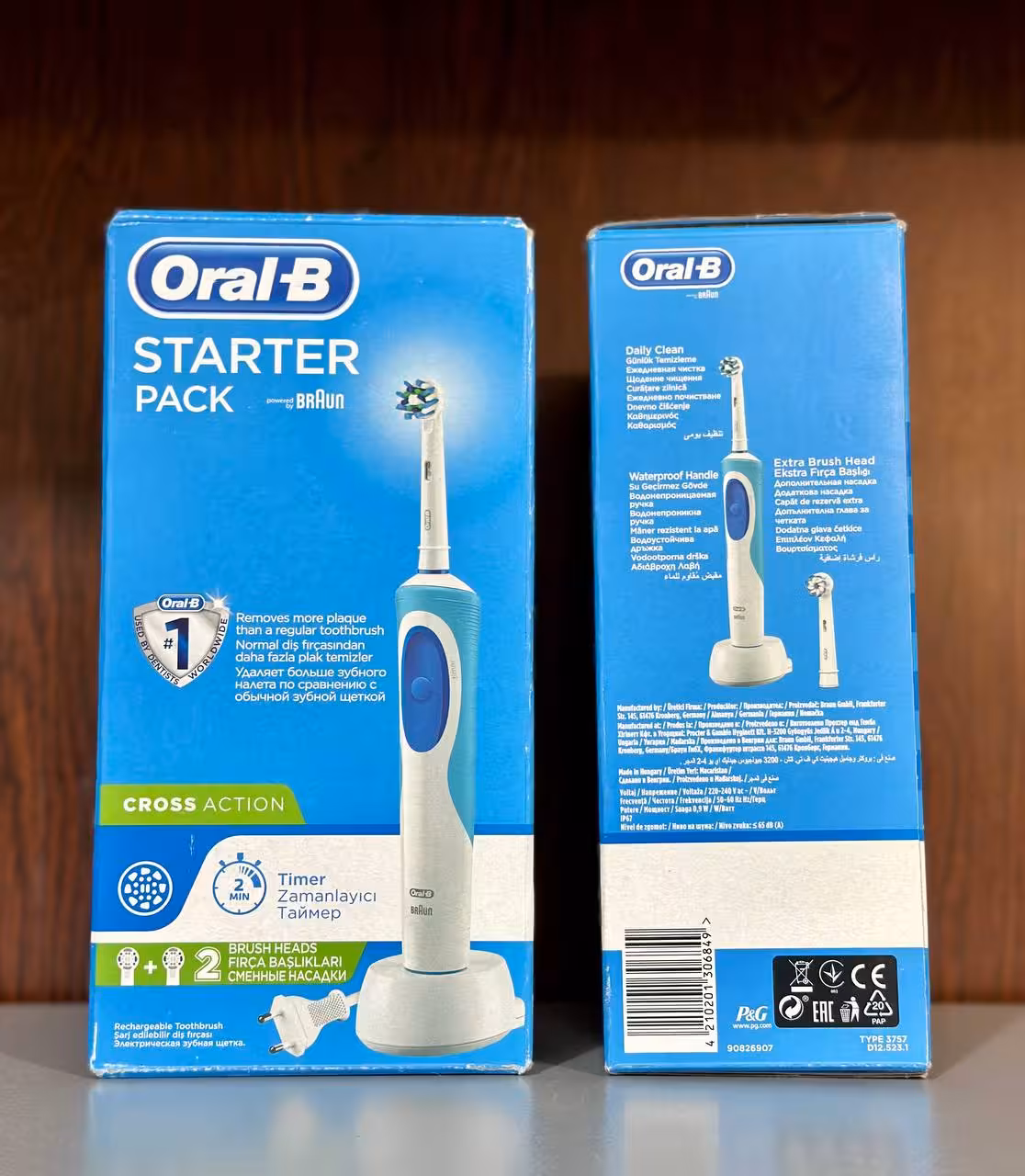 مسواک برقی 2یدک اورال بی کراس اکشن ساخت مجارستان