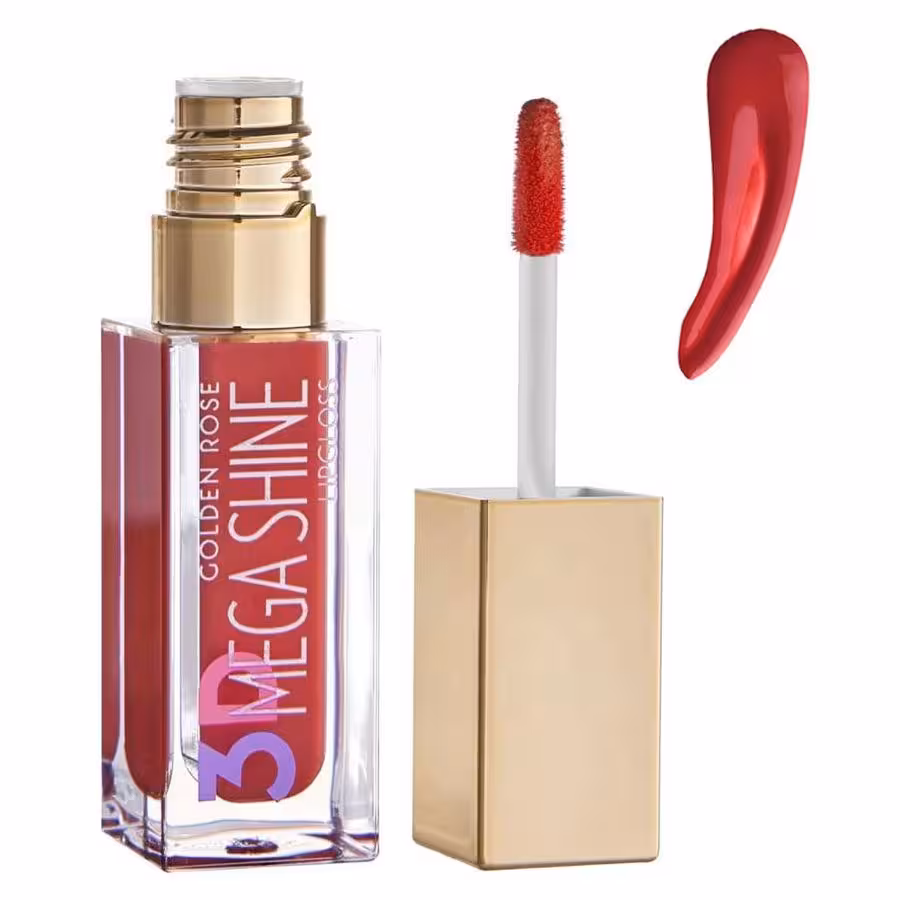 رژلب مایع مدل مگاشاین 3D گلدن رز