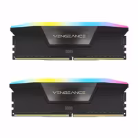 رم کامپیوتر DDR5 دو کاناله 5600 مگاهرتز CL40 کورسیر مدل VENGEANCE RGB ظرفیت 96 گیگابایت