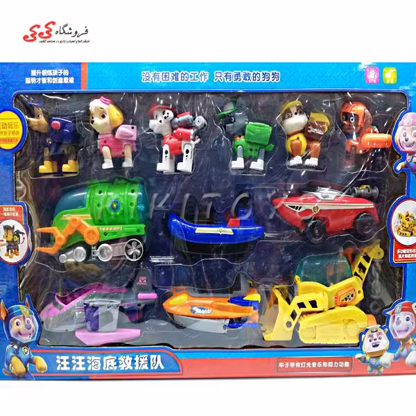 اسباب بازی های سگ های نگهبان باماشین