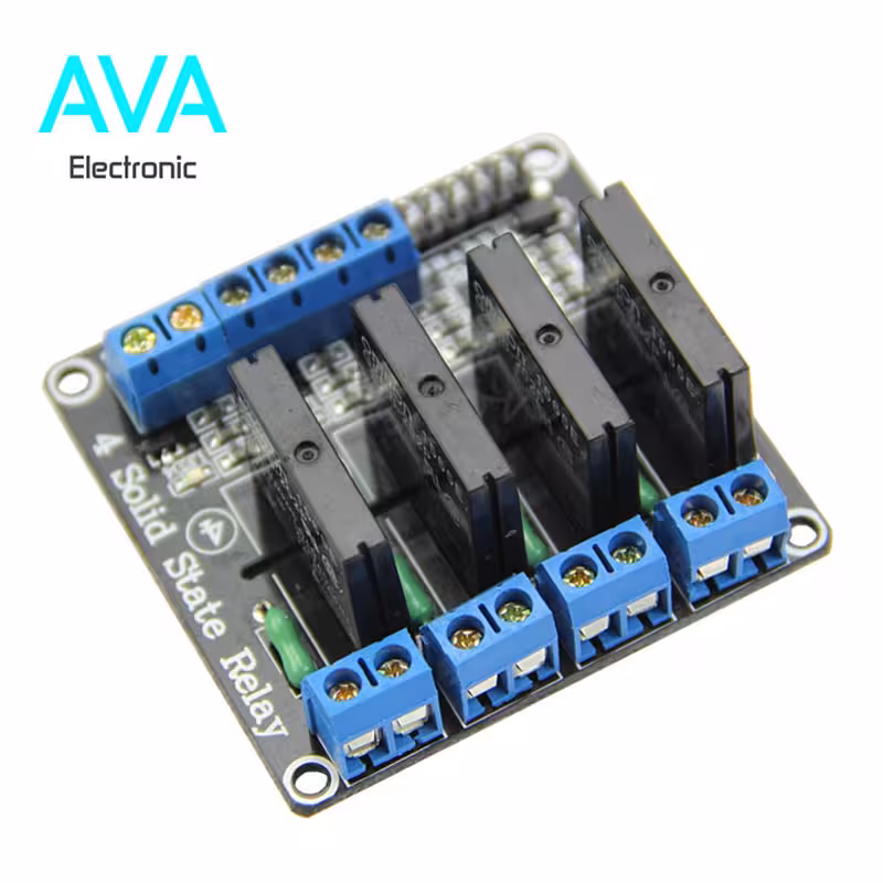 ماژول رله چهار کانال SSR 250V/2A OMRON