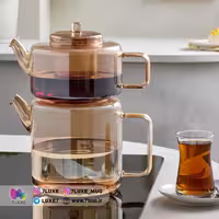 کتری قوری پیرکس perotti عسلی
