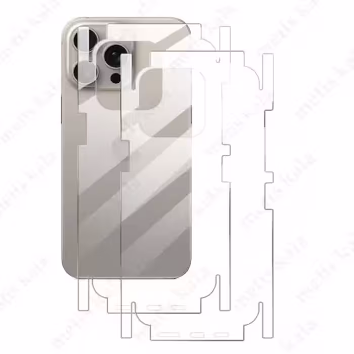 محافظ پشت iPhone X مدل 360 درجه شفاف