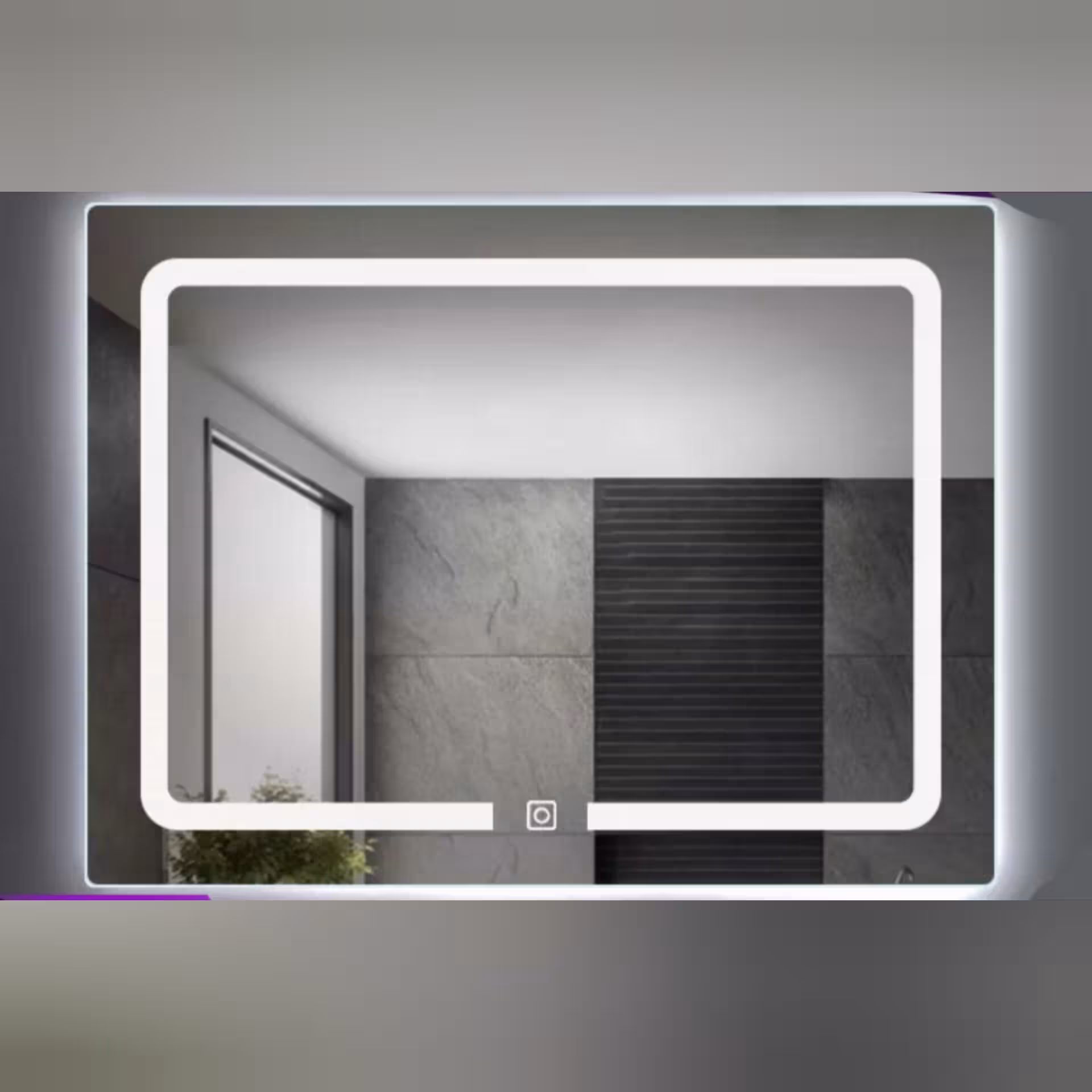 آینه بک لایت سند بلاست مدل MF07 سایز 40*60