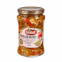 ترشی مخلوط زیتون و فلفل دلمه اصالت 680 گرمی