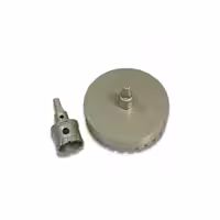 گردبر الماسه حرفه‌ای MDF و استیل ولف سایز 130 WOLF