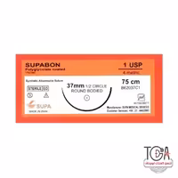 نخ بخیه ویکریل 1 راند 37 سوپا