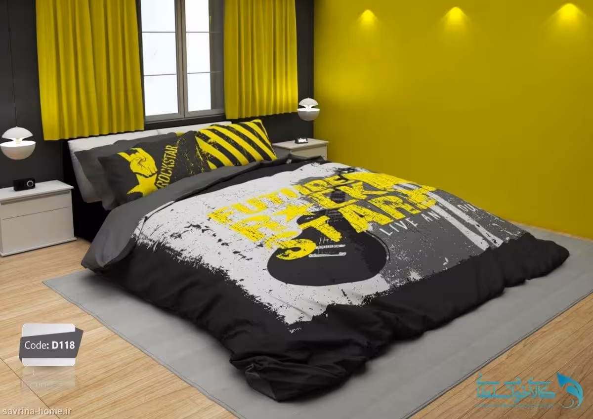 روتختی دو نفره طرح استار برند ترکسان کد D118