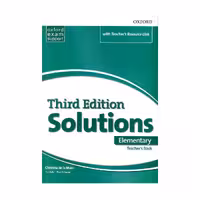 کتاب Solutions Elementary Teachers Book 3rd