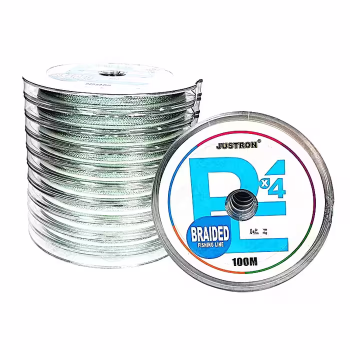نخ ماهیگیری ابریشم جاسترون  JUSTRON PX4 سایز 0.18 متراژ 100