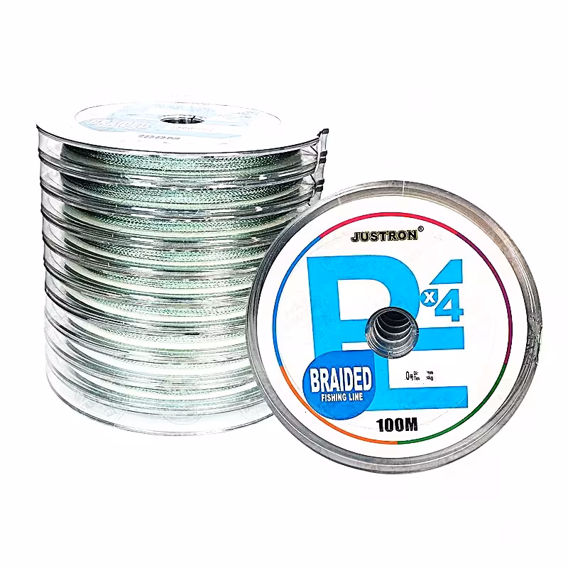 نخ ماهیگیری ابریشم جاسترون  JUSTRON PX4 سایز 0.18 متراژ 100