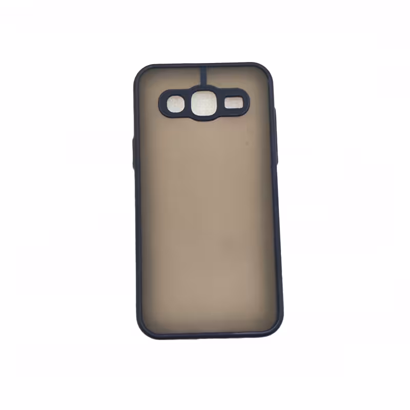 قاب گوشی سامسونگ J5 2015 طرح ساده مات دور سرمه ای