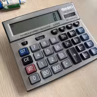ماشین حساب کاسیو مدل DR-2214C