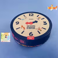 پازل کودک 109 تکه مدل ساعت KID FANS SEASON CLOCK کد KS2411