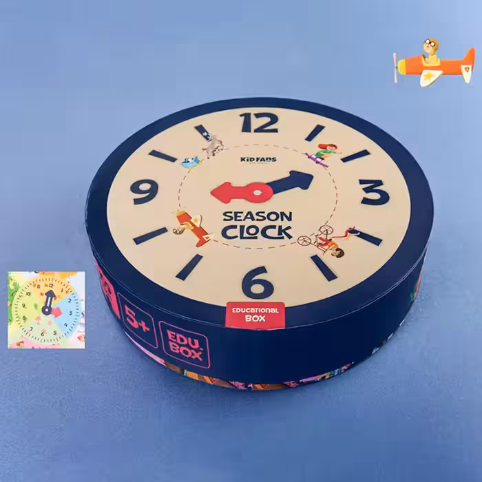 پازل کودک 109 تکه مدل ساعت KID FANS SEASON CLOCK کد KS2411