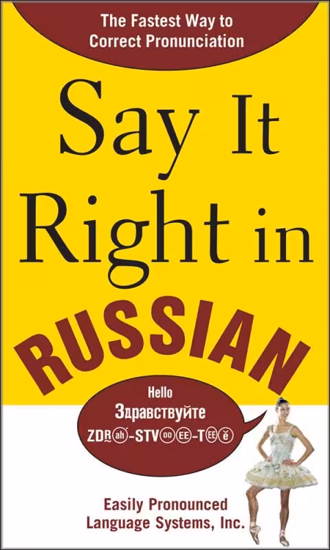 خرید کتاب زبان روسی Say It Right in Russian