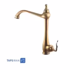 شیر سینک اوج مدل فابیان طلایی | تپس ایران فروشگاه آنلاین شیرآلات بهداشتی ساختمان ایران