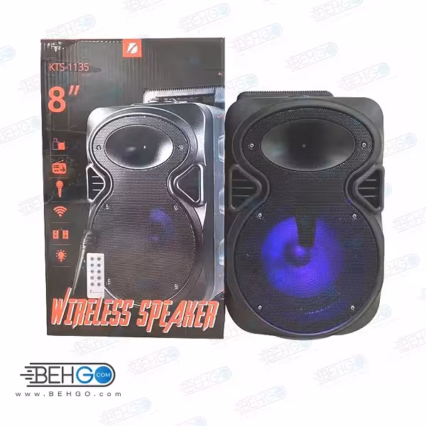 اسپیکر بلوتوثی قابل حمل مدل KTS-1135 اصلی