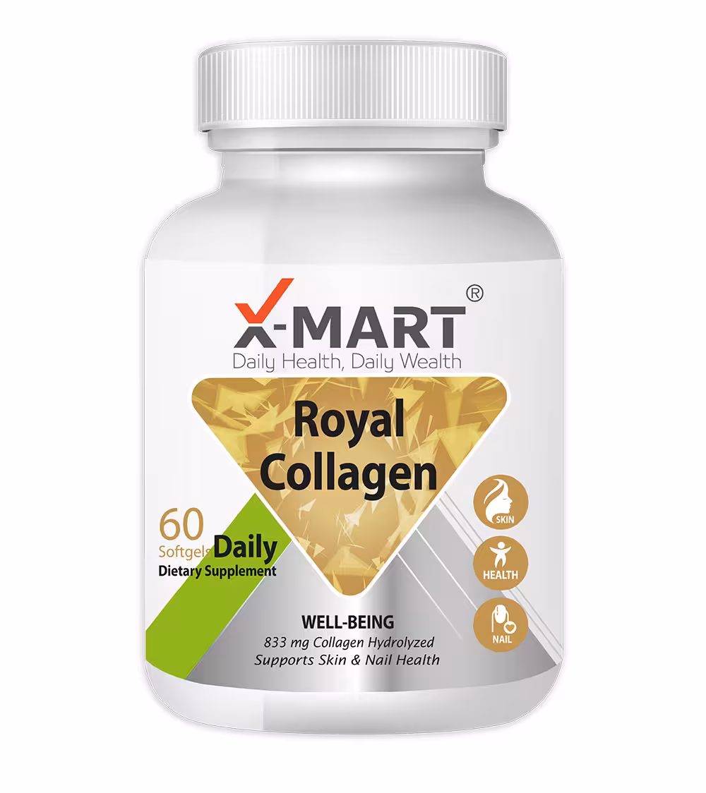 قرص رویال کلاژن ایکس مارت - 60 عدد دیجی فارماسی