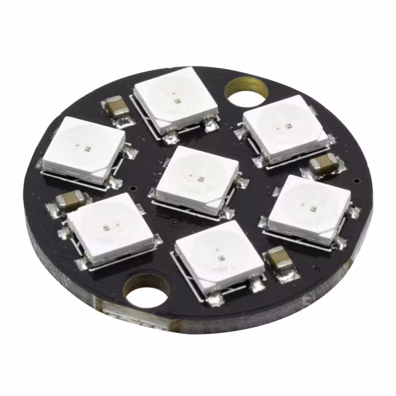 ماژول LED RGB هفت تایی مدل WS2812