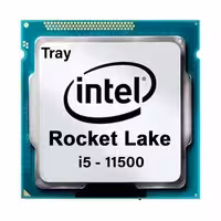 پردازنده بدون باکس اینتل مدل Core i5 11500