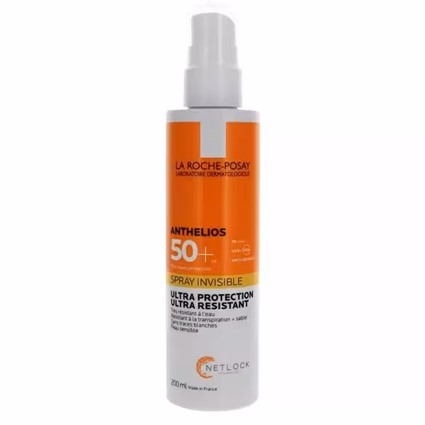 اسپری ضد آفتاب لاروش پوزای مدل Anthelios Invisible حجم 200 میلی لیتر