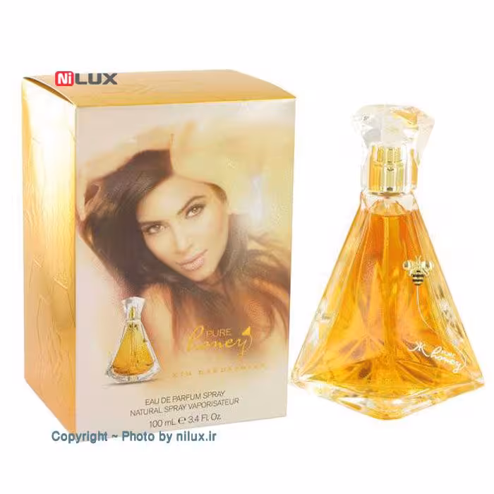 ادو پرفیوم زنانه کیم کارداشیان مدل Pure Honey حجم 100 میلی لیتر