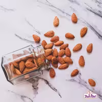 مغز بادام درختی برشته 500 گرمی اعتماد  تازه پخت و درشت | amazonchi