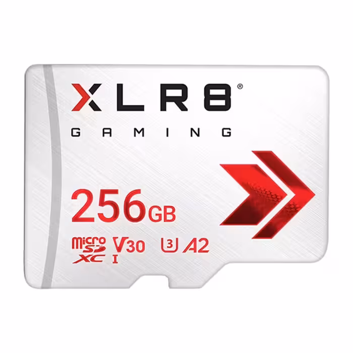 کارت حافظه MicroSDXC پی ان وای مدل XLR8 Gaming کلاس 10 V30 ظرفیت 256 گیگابایت