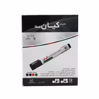 ماژیک وایت برد کیان مدل صفا بسته 12 عددی | چاوه