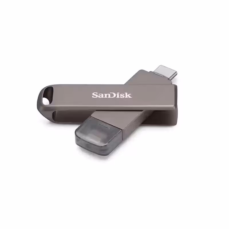 فلش 256 گیگابایت سندیسک  SanDisk IXPAND Flash Drive Luxe USB3.1