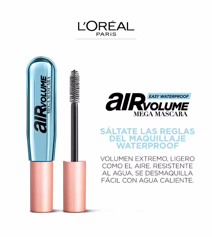 ریمل air volume لورآل LOREAL blue gold