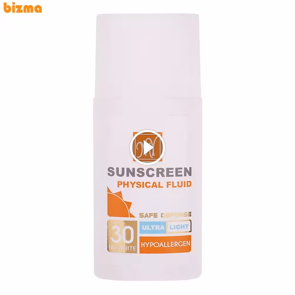 فلوئید ضدآفتاب بی‌رنگ مای  SPF30 مدل Hypoallergen مناسب انوع پوست، حجم 50 میلی‌لیتر