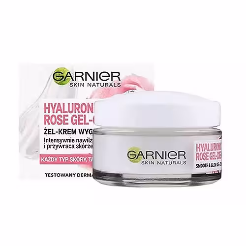ژل کرم آبرسان گل رز گارنیر Garnier انواع پوست حجم 50 میل