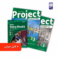 پک کتاب Project 3 + کتاب داستان انگلیسی Teens Story Books – Project 3