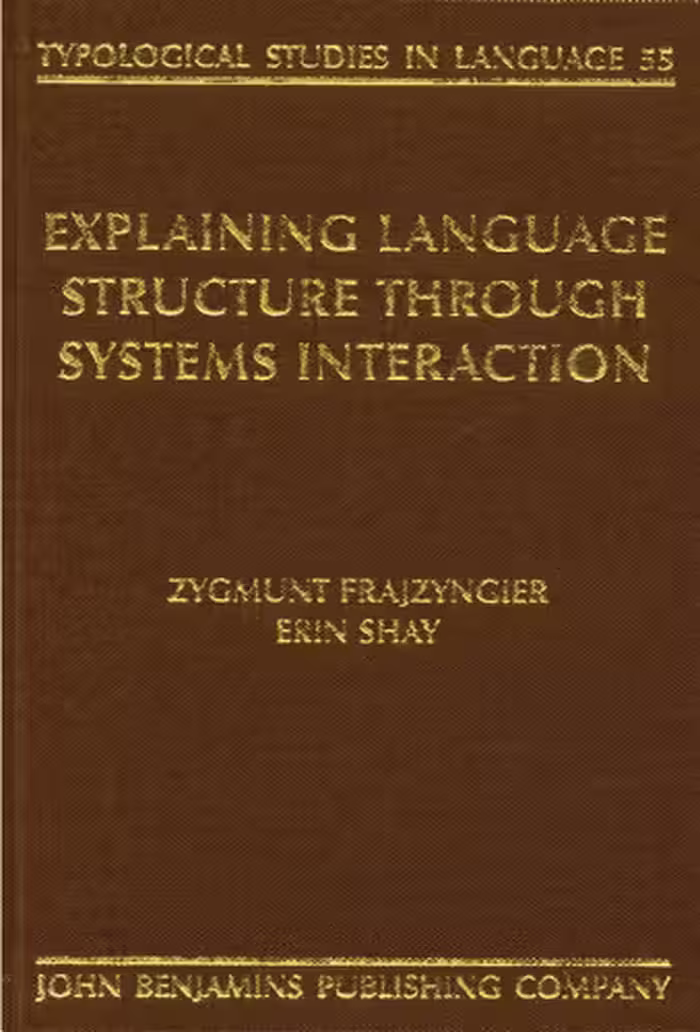 خرید و دانلود نسخه کامل کتاب Explaining Language Structure Through Systems Interaction