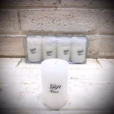 شمع استوانه 4 عددی متوسط