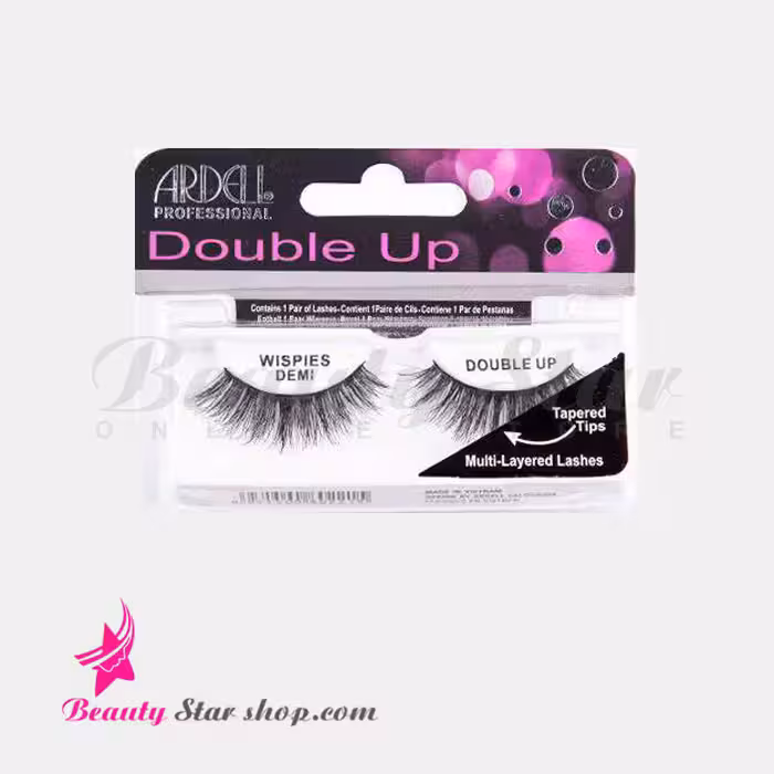 مژه مصنوعی ویسپایس دوبل آردل مدل Double Demi Wispies