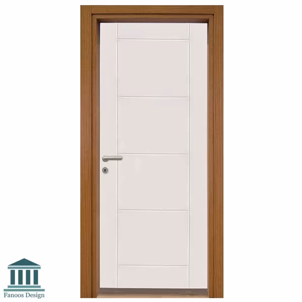 درب داخلی رنگ کرم روشن برای دکوراسیون شیک کد 1489