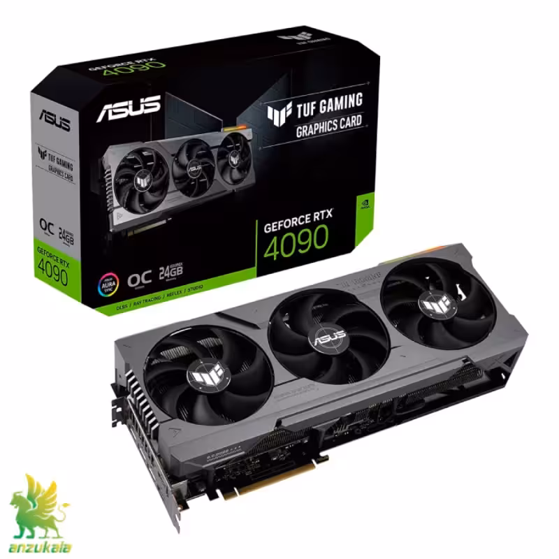 کارت گرافیک ایسوس مدل TUF Gaming GeForce RTX 4090 OC Edition با حافظه 24 گیگابایت