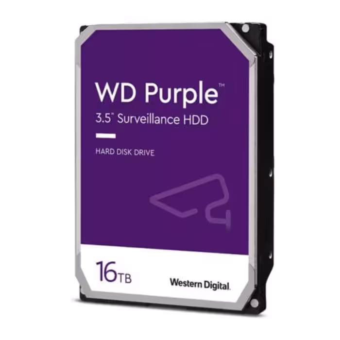 قیمت هارد اینترنال وسترن دیجیتال مدل Purple با ظرفیت 16 ترابایت
