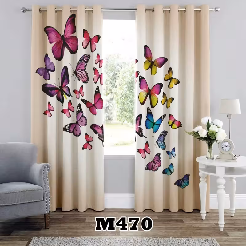 آباژور پایه دار رومیزی طرح پروانه برواگالری