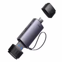 کارت خوان و رم ریدر بیسوس مدل Baseus WKQX060113 AirJoy USB-A &amp; Type-C to SD/TF Card Reader