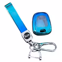 قاب ریموت و جاسوییچی خودرو چیکال مدل P-1018-1082 مناسب برای پژو 206 بسته 2 عددی