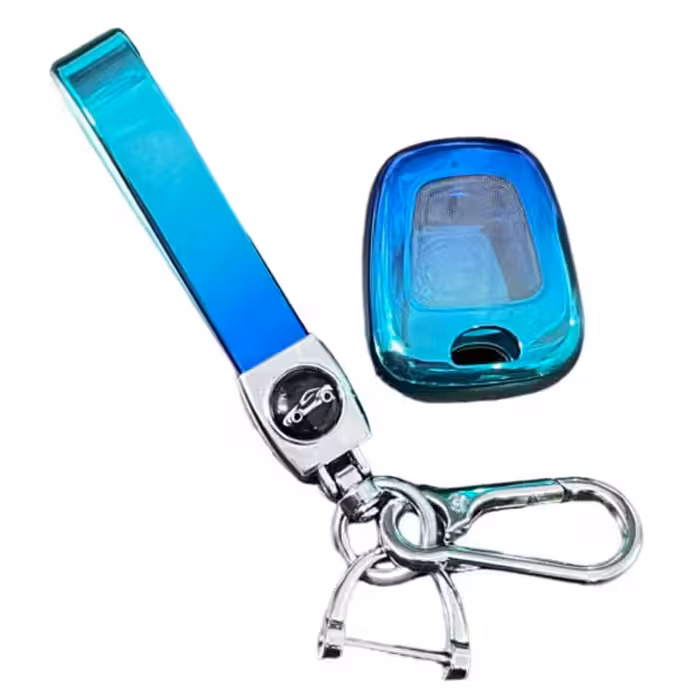 قاب ریموت و جاسوییچی خودرو چیکال مدل P-1018-1082 مناسب برای پژو 206 بسته 2 عددی