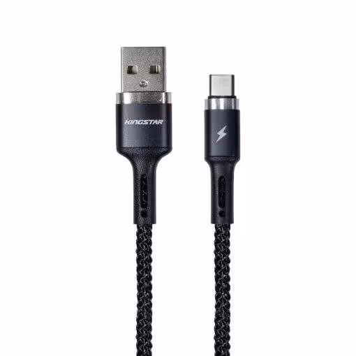 کابل تبدیل USB به USB-C کینگ استار مدل K325 C طول 1 مترKingstar
