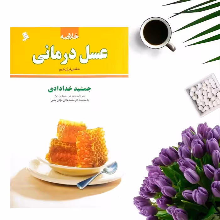 کتاب عسل درمانی اثر جمشید خدادادی با مقدمه دکتر محمد هادی موذن جامی انتشارات