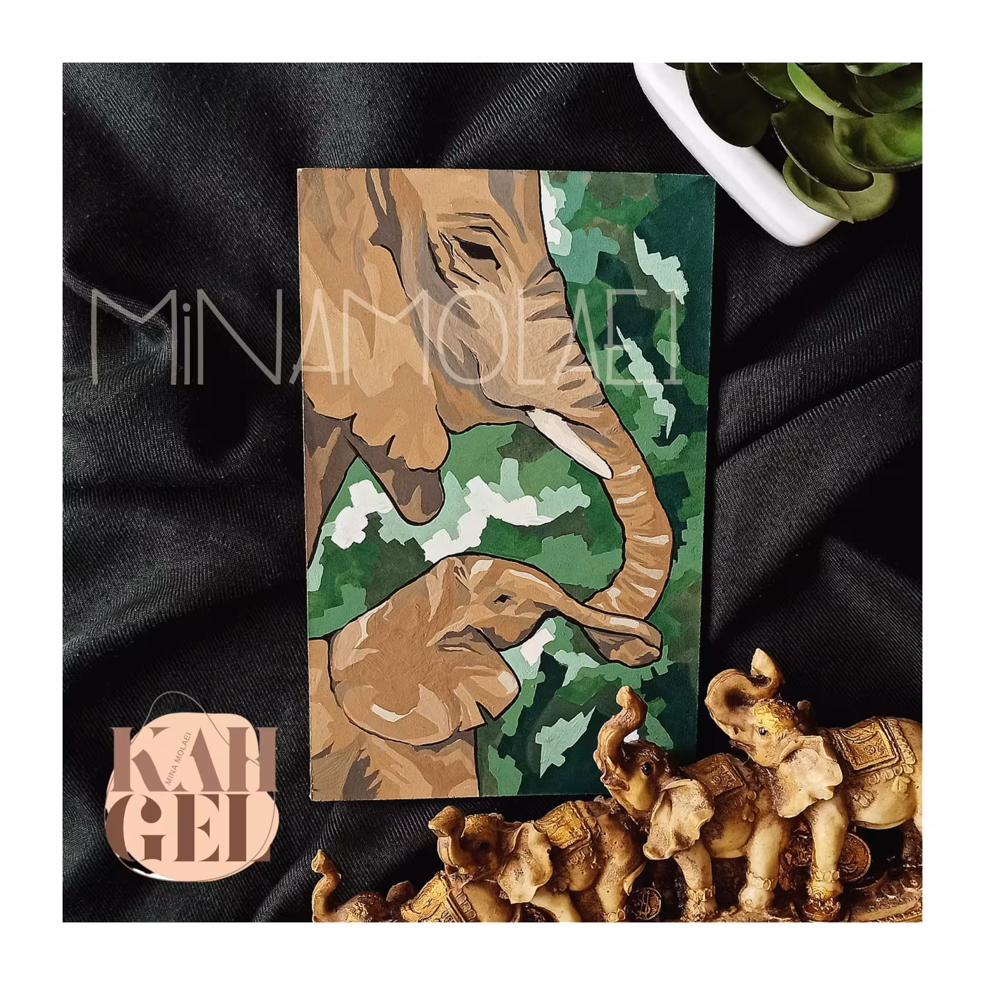 تابلو نقاشی مهر مادری 