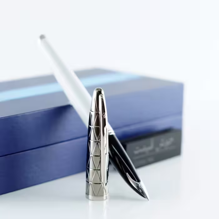 خودنویس واترمن کرن کانتمپرری سفید [خوش قیمت] WATERMAN Carene Contemporary White and Metal Silver Trim FP