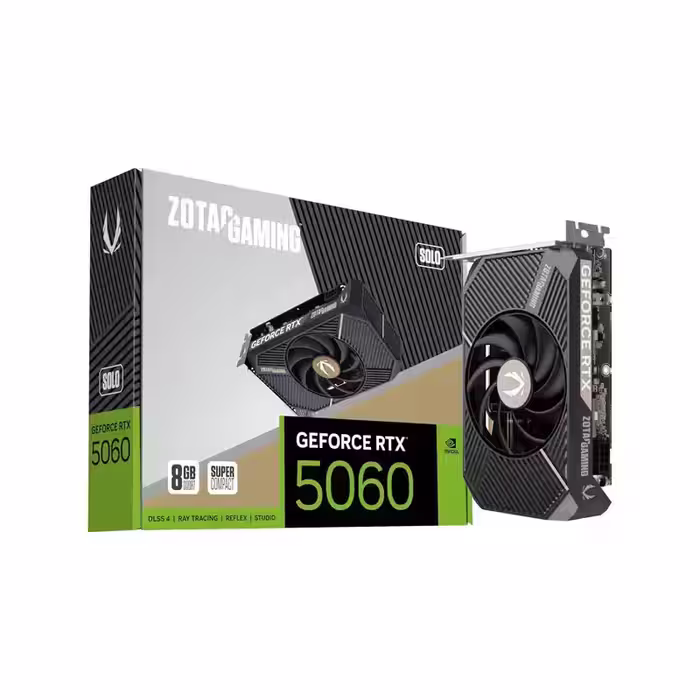 کارت گرافیک زوتاک GeForce RTX5060 SOLO 8GB GDDR7